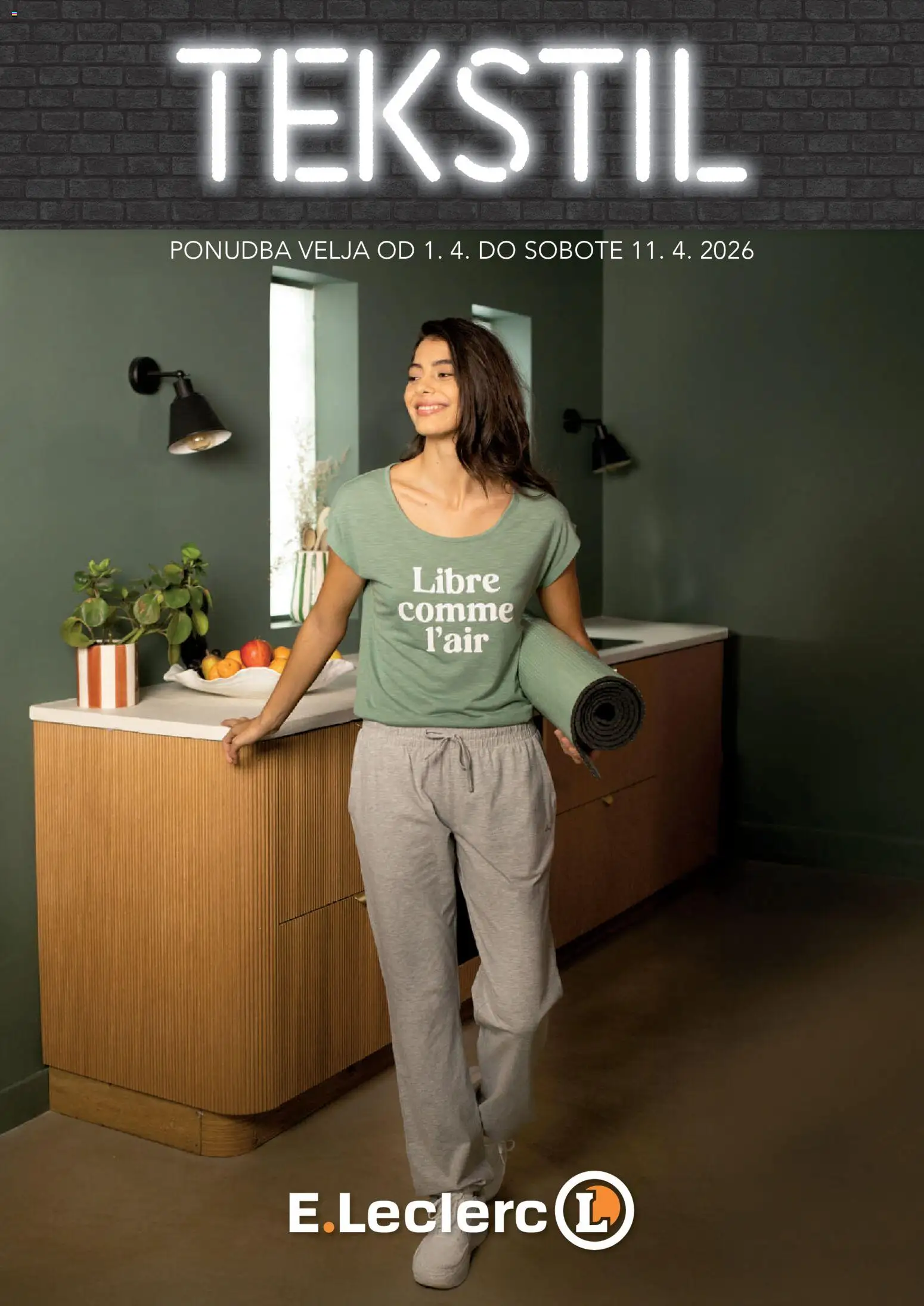 Novi E.leclerc katalog ponudbe – veljaven od 01.04.2026 | Stran: 1