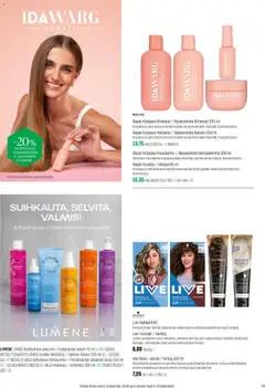 Sokos-mainoslehti voimassa 02.03.2026 alkaen | Sivu: 49 | Tuotteet: Shampoo, Hoitoaine, Hiusnaamio, Hiusöljy