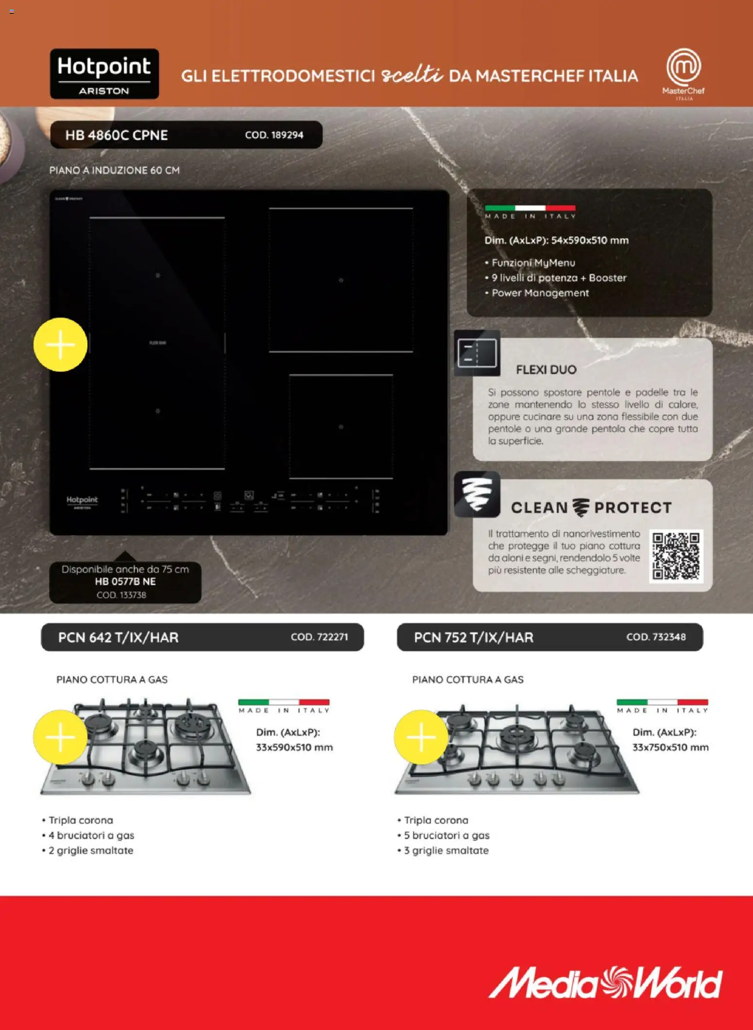 Volantino Media World del 25.11.2025 | Pagina: 37 | Prodotti: Piano cottura
