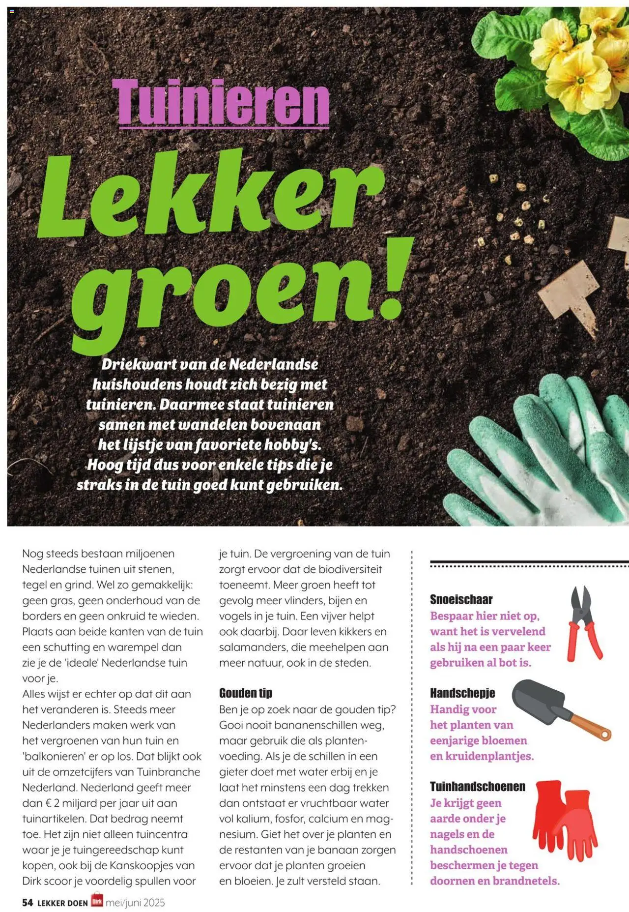  | Pagina: 54 | Producten: Handschoenen, Bloemen, Festék, Banaan