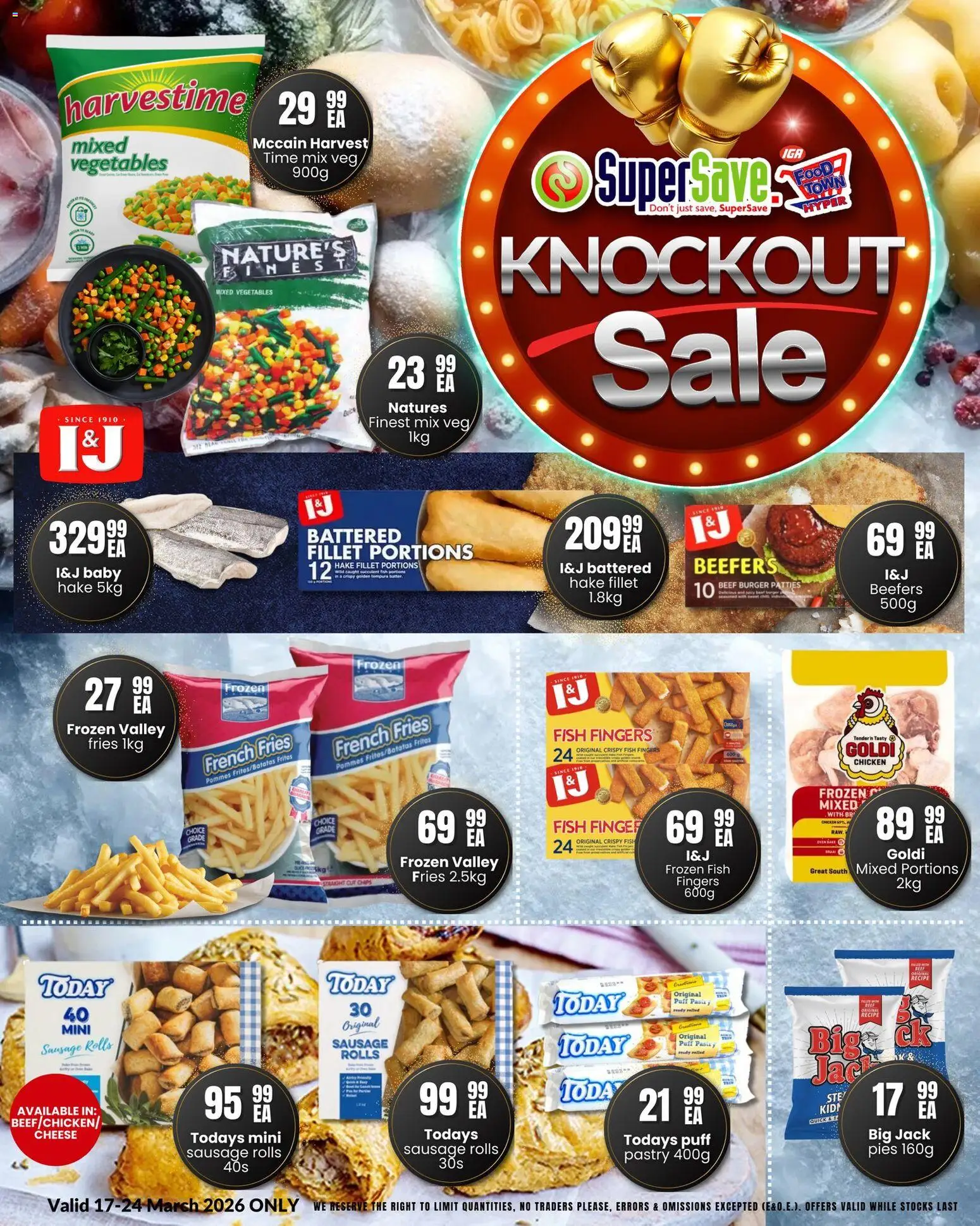 New Super Save catalogue – valid from 17.03.2026 | Page: 13 | Products: Cheese, Beef, Vegetables, Sausage