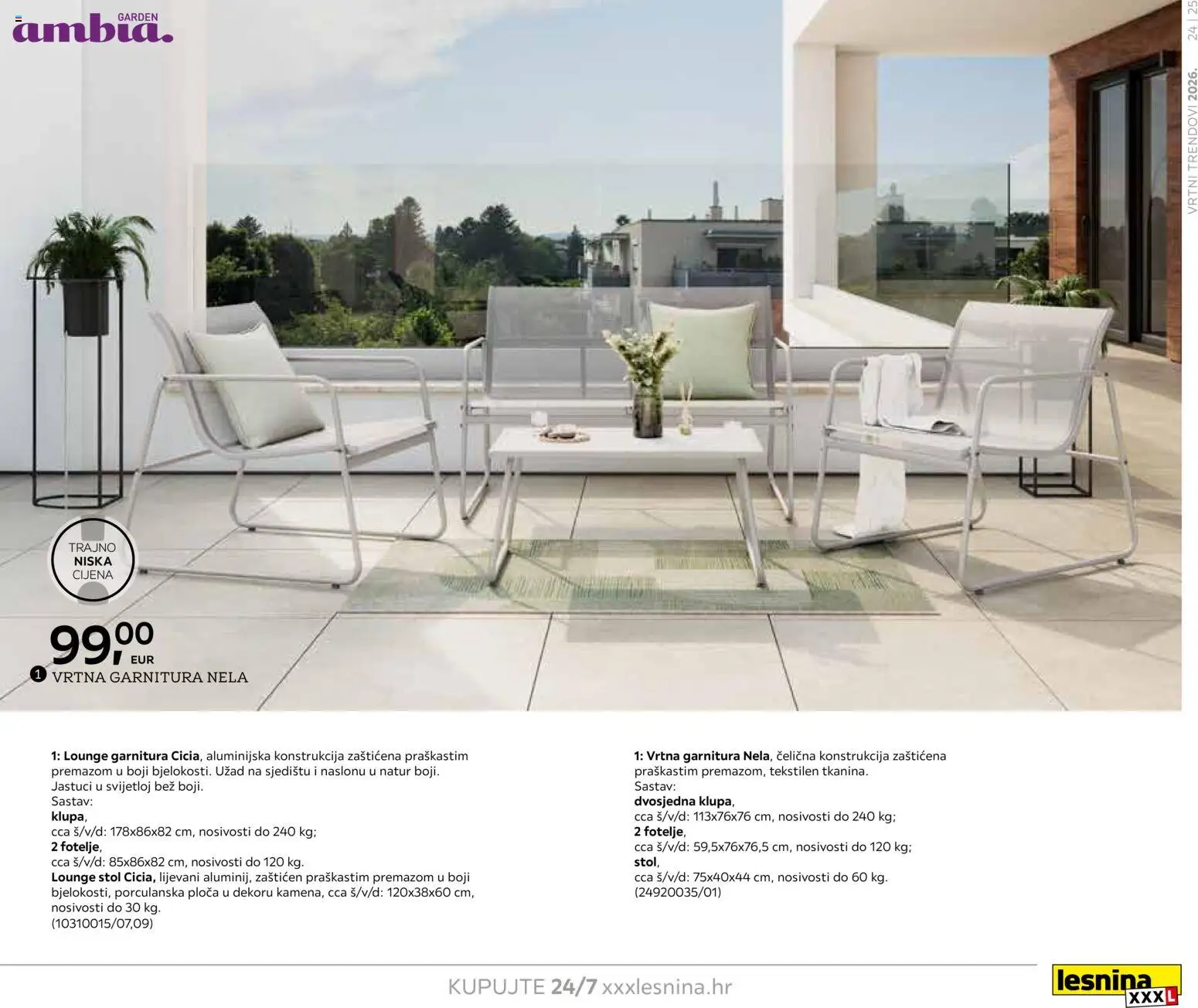 Lesnina katalog | vrijedi od 06.02.2026 | Stranica: 25 | Proizvodi: Stol, Vrtna garnitura