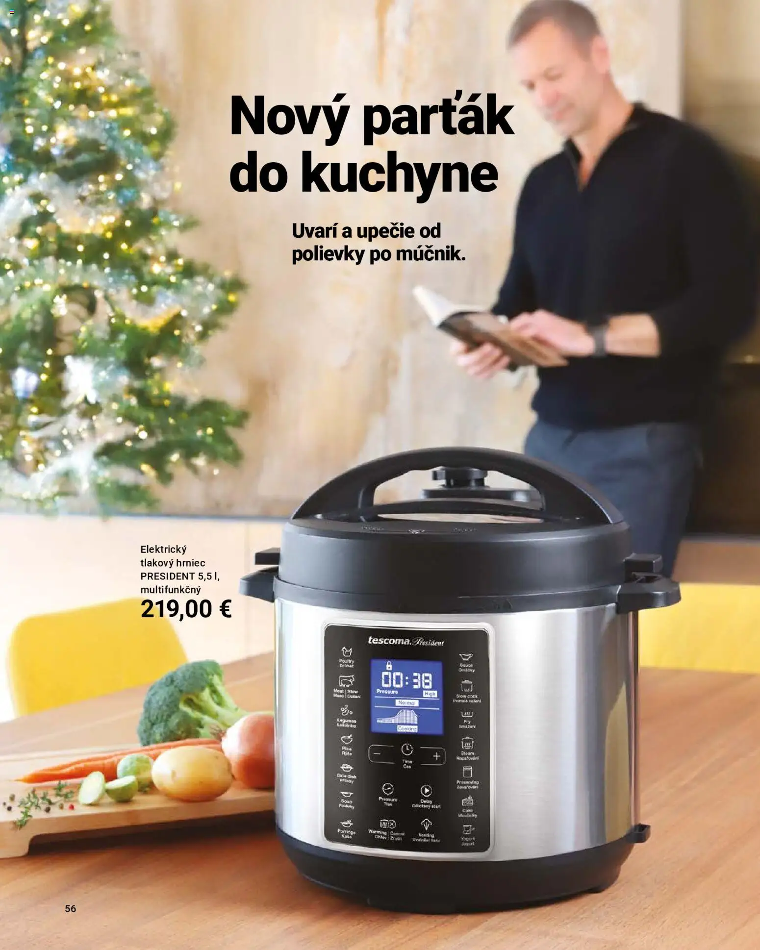 Nové TESCOMA akcie – leták je platný od 01.11.2025 | Strana: 56 | Produkty: Jogurt, Kuchyne