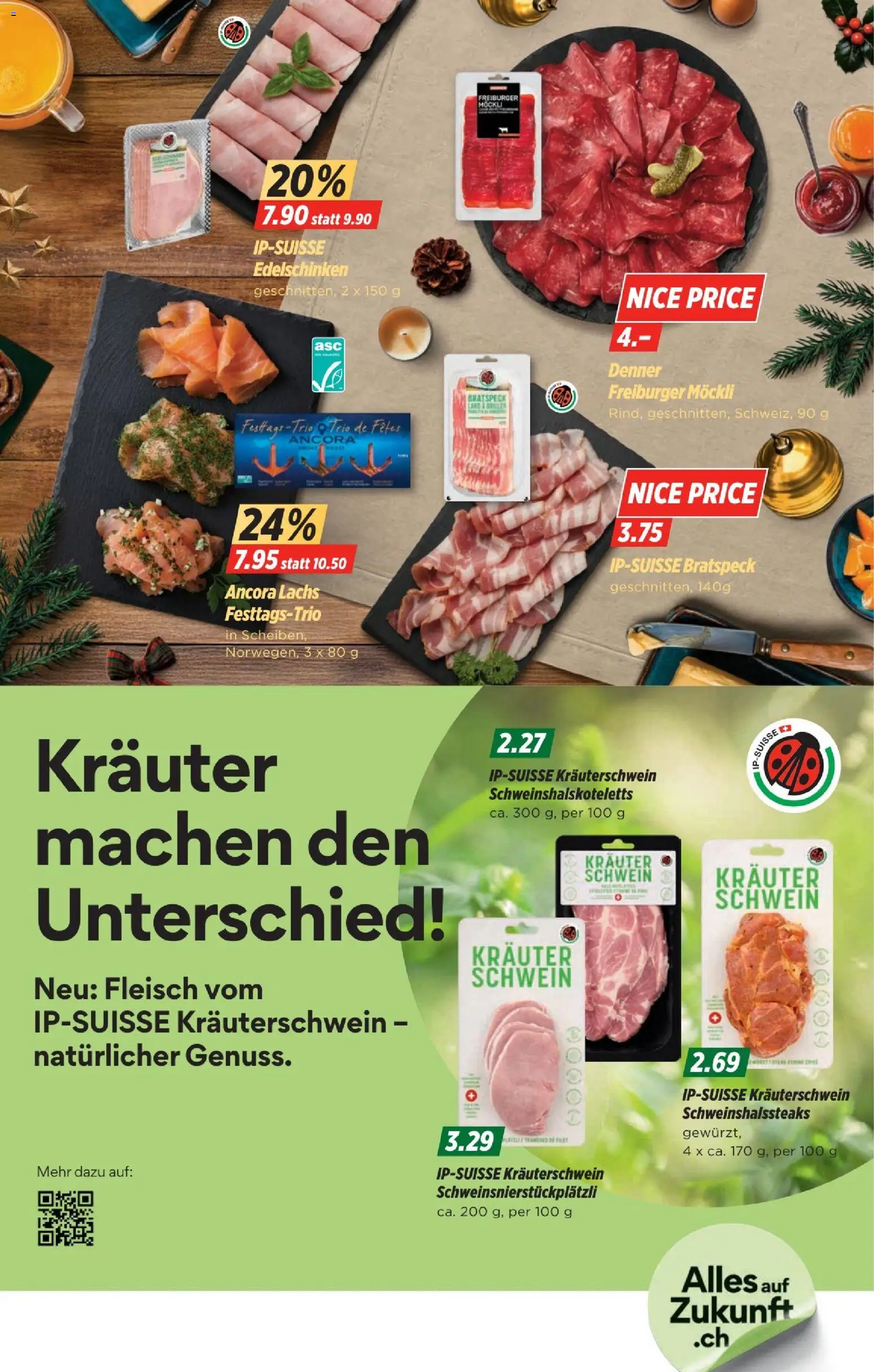 Denner Aktionen – gültig ab 23.12.2025 | Seite: 6 | Produkte: Lachs