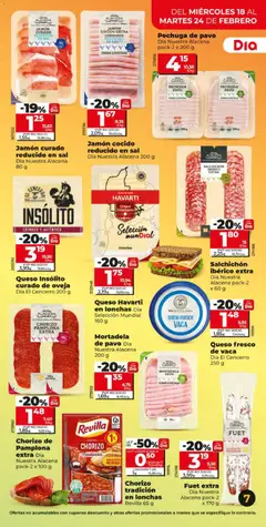 Vista previa Queso fresco de vaca, Fresh cow cheese, 250 g válido desde el 18.02.2026 | Página: 7