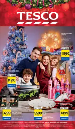 Tesco Karácsonyi katalógus - amely érvényes a következő dátumtól: 26.11.2025