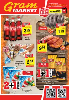 Pogląd oferty "Gram Market gazetka" - ważna od 22.04.2026