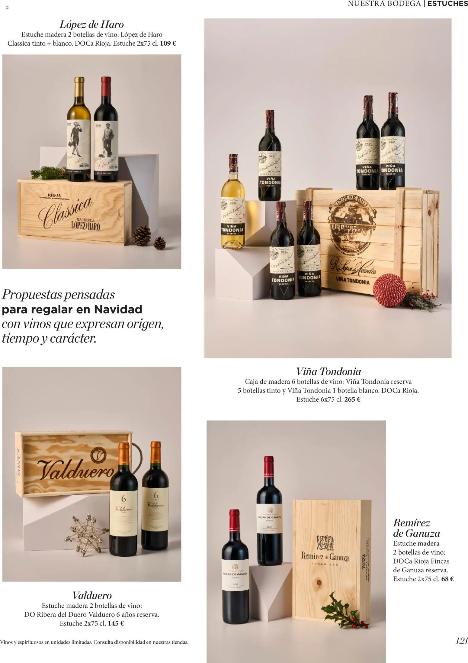 El Corte Inglés ofertas │ válido desde el 19.11.2025 | Página: 121 | Productos: Vino, Caja