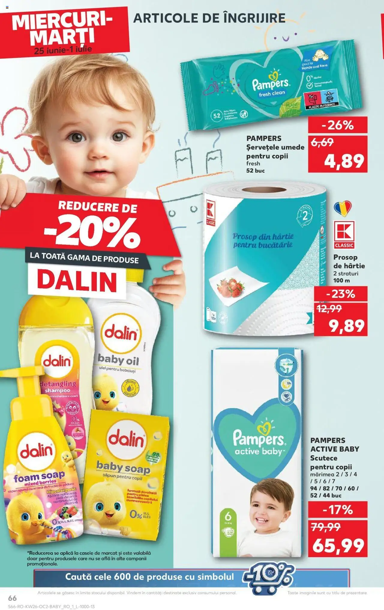 Catalog Kaufland - Bucureşti – valabil de la 25.06.2025 | Pagină: 66 | Produse: Pomelo, Pirinç gevreği, Săpun, Șervețele umede