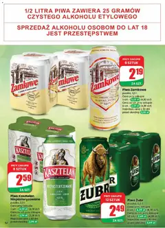 Pogląd oferty "Piwo Żubr, puszka, 0,5 l" - ważna od 18.03.2026 | Strona: 52
