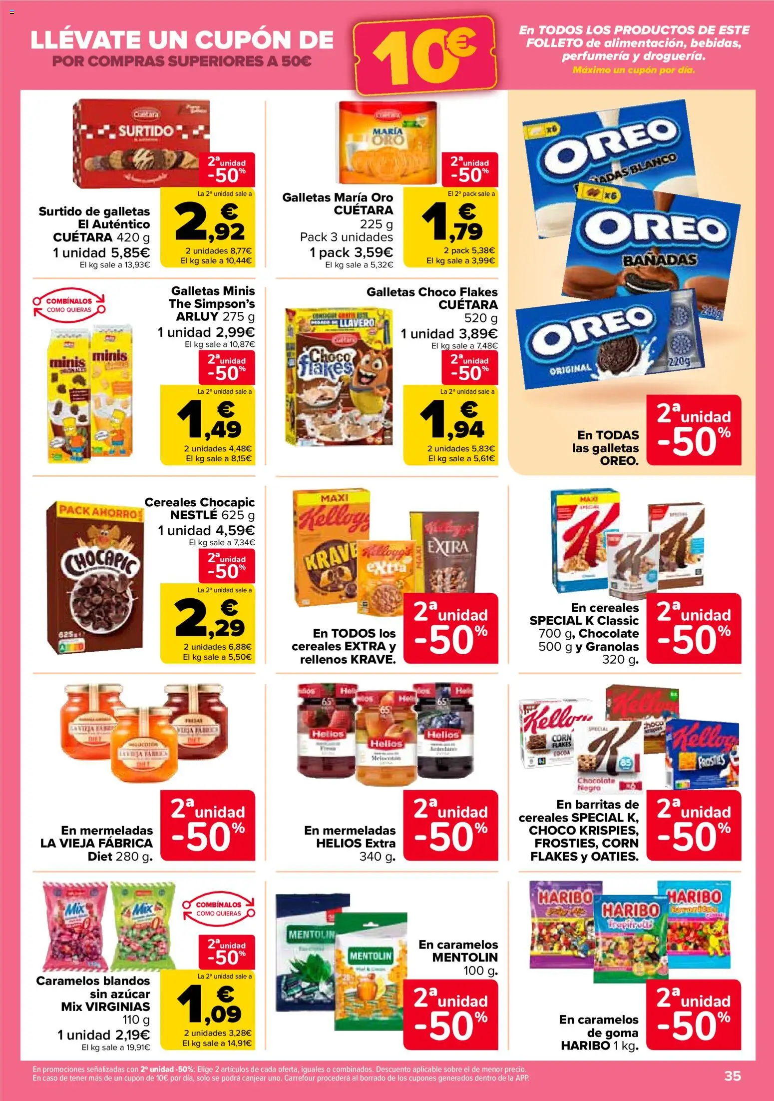 Carrefour folleto │ válido desde el 14.11.2025 | Página: 37 | Productos: Chocolate, Cereales, Galletas