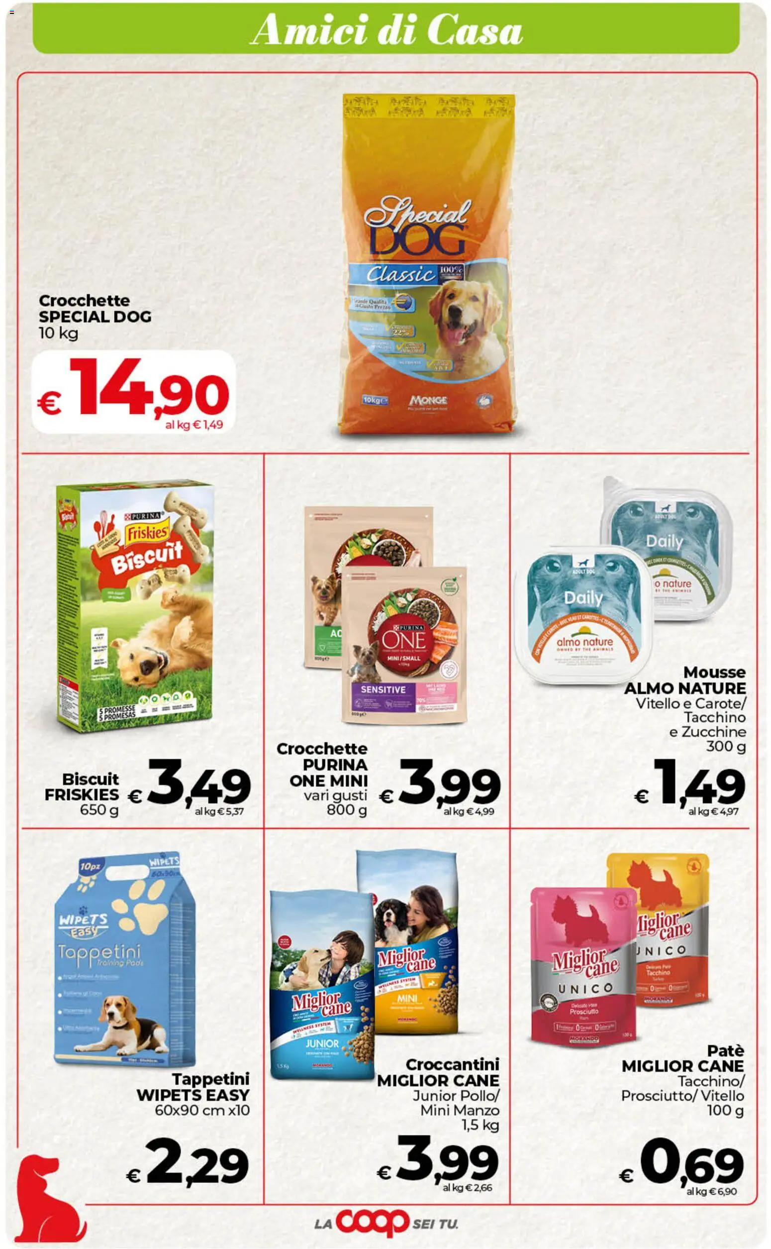 Volantino COOP del 17.03.2026 | Pagina: 42 | Prodotti: Paté, Manzo, Prosciutto, The