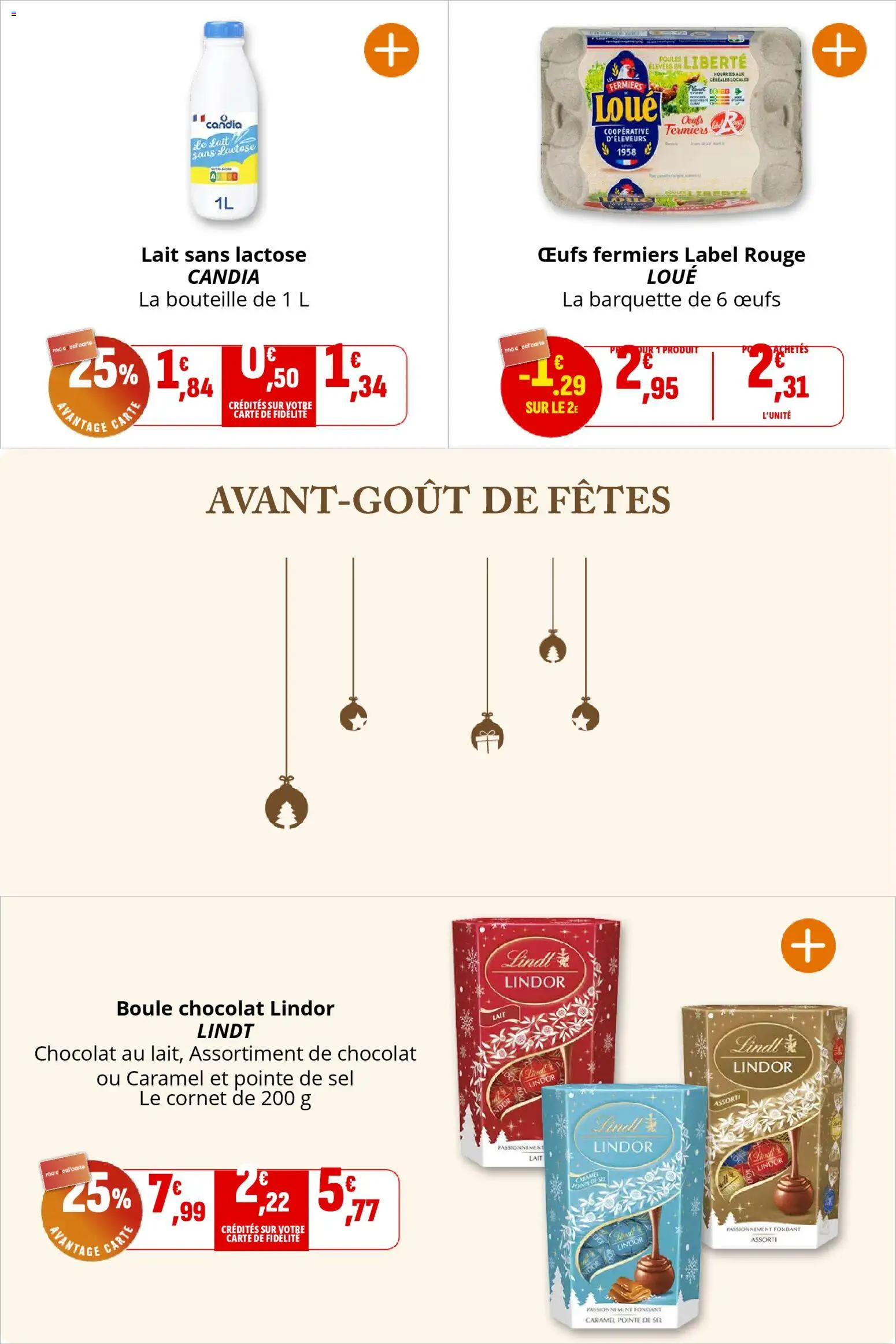 {H1} | Page: 12 | Produits: Œufs, Chocolat, Lindt, Céréales