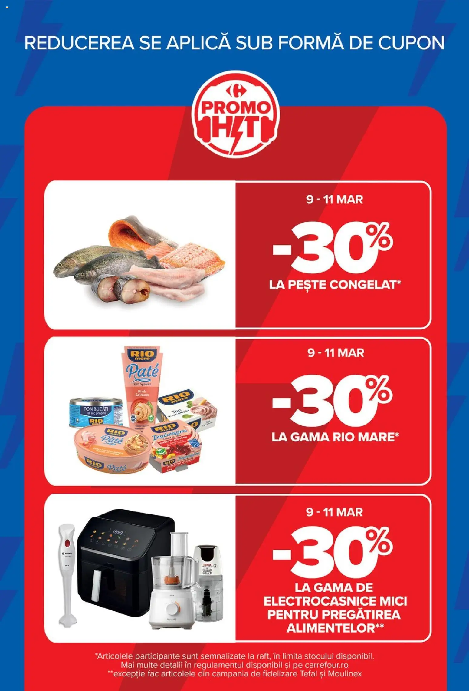 Noul catalog Carrefour – valabil de la 09.03.2026 | Pagină: 4 | Produse: Enginar, Pate, Mici, Pește