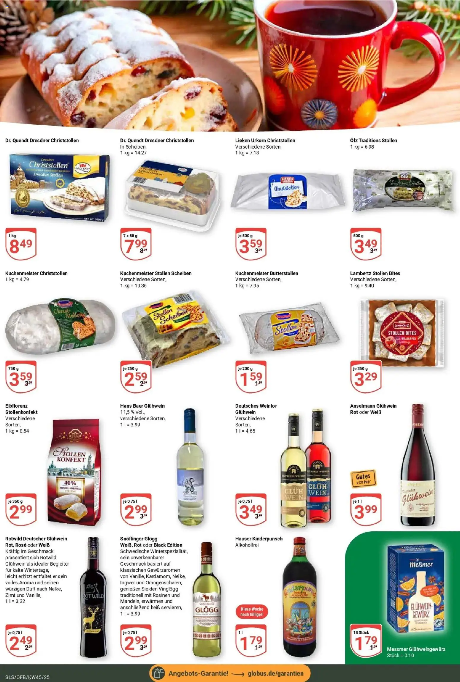 Globus prospekt Saarlouis	 – gültig ab 02.11.2025 | Seite: 15 | Produkte: Messmer, Duft, Rosinen, Wein