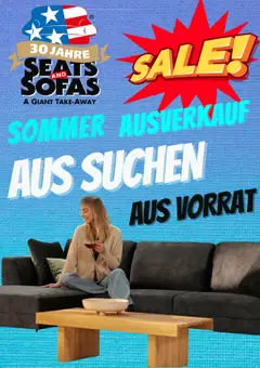 Seats and Sofas Prospekt 	 gültig ab dem 29.07.2025