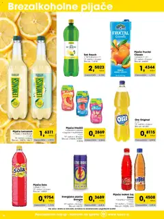 Tuš katalog akcije – veljaven od 01.02.2026 | Stran: 16 | Izdelki: Ledeni čaj, Jabolka, Pitaja, Caj