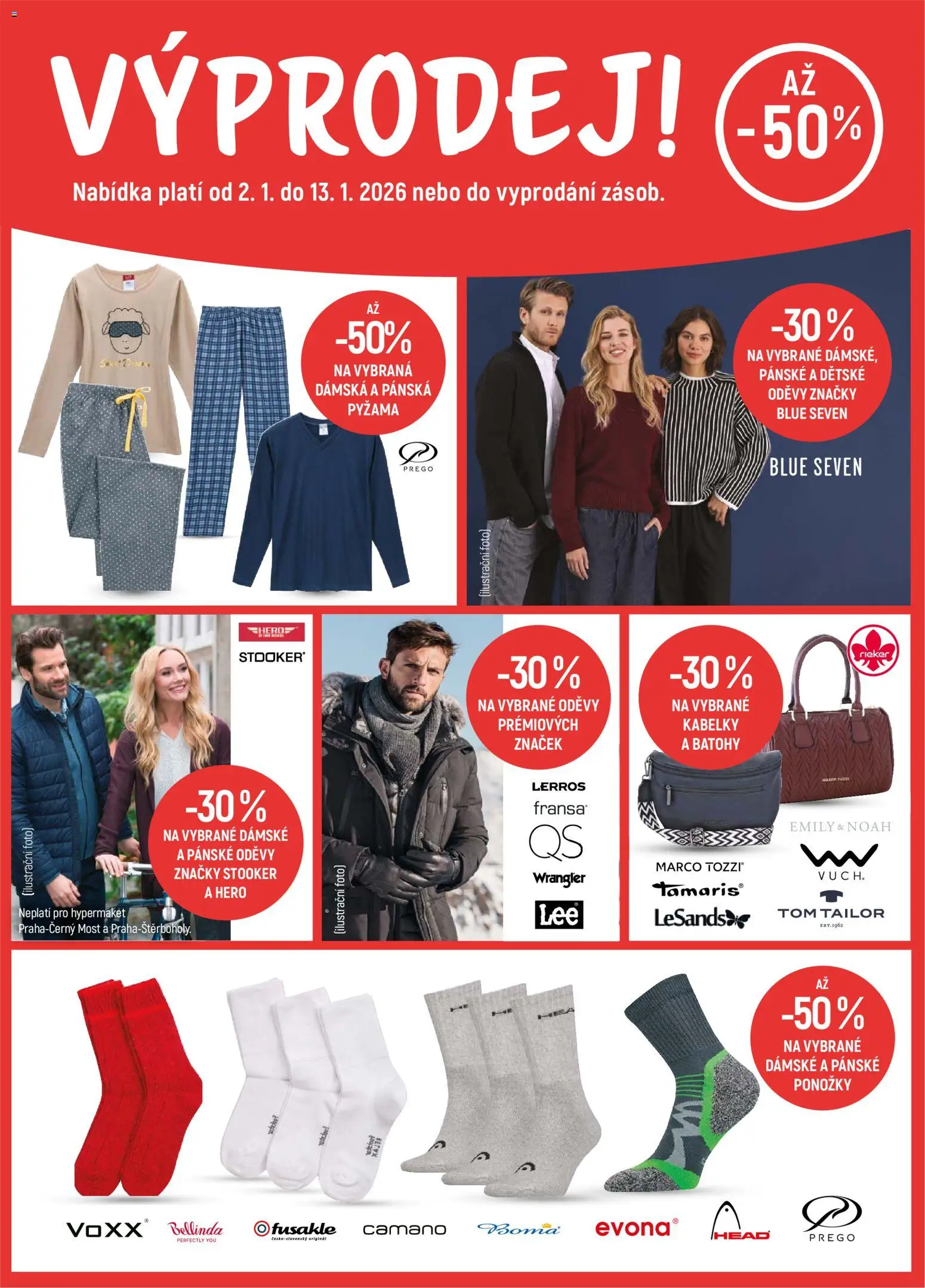 Globus leták - Karlovy Vary od 02.01.2026 | Strana: 16 | Produkty: Batohy, Mošt, Pyžama, Kabelky