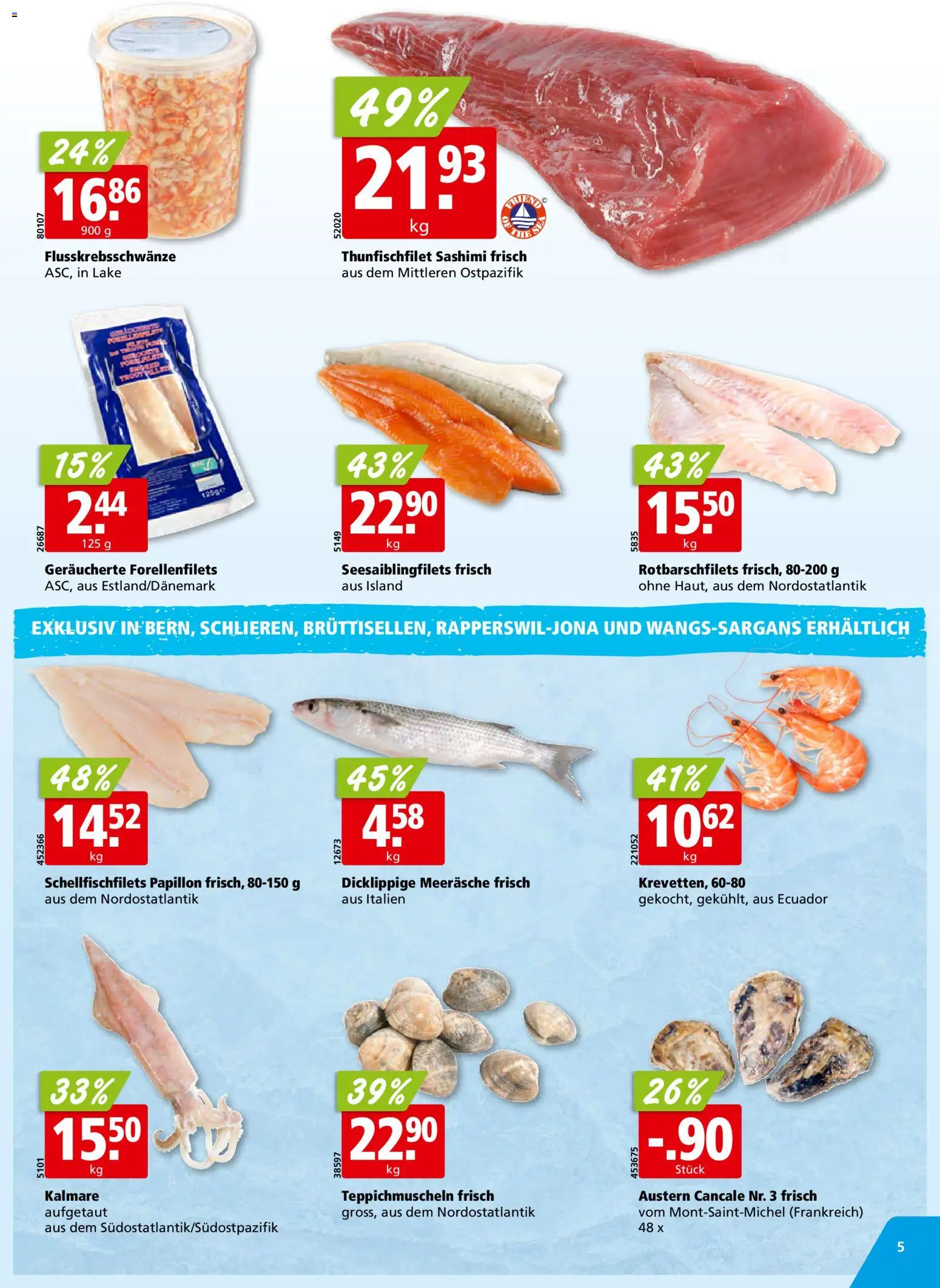 Aligro Aktionen Schlieren, Gossau SG, Frauenfeld, Rapperswil-Jona, Sargans, Bern, Brüttisellen, Pratteln, Emmen, Spreitenbach – gültig ab 16.02.2026 | Seite: 5