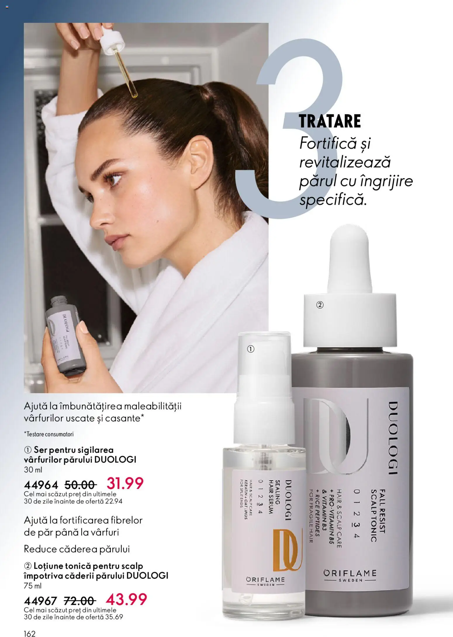 Noul catalog Oriflame – valabil de la 11.02.2026 | Pagină: 162 | Produse: Loțiune tonică, Serum