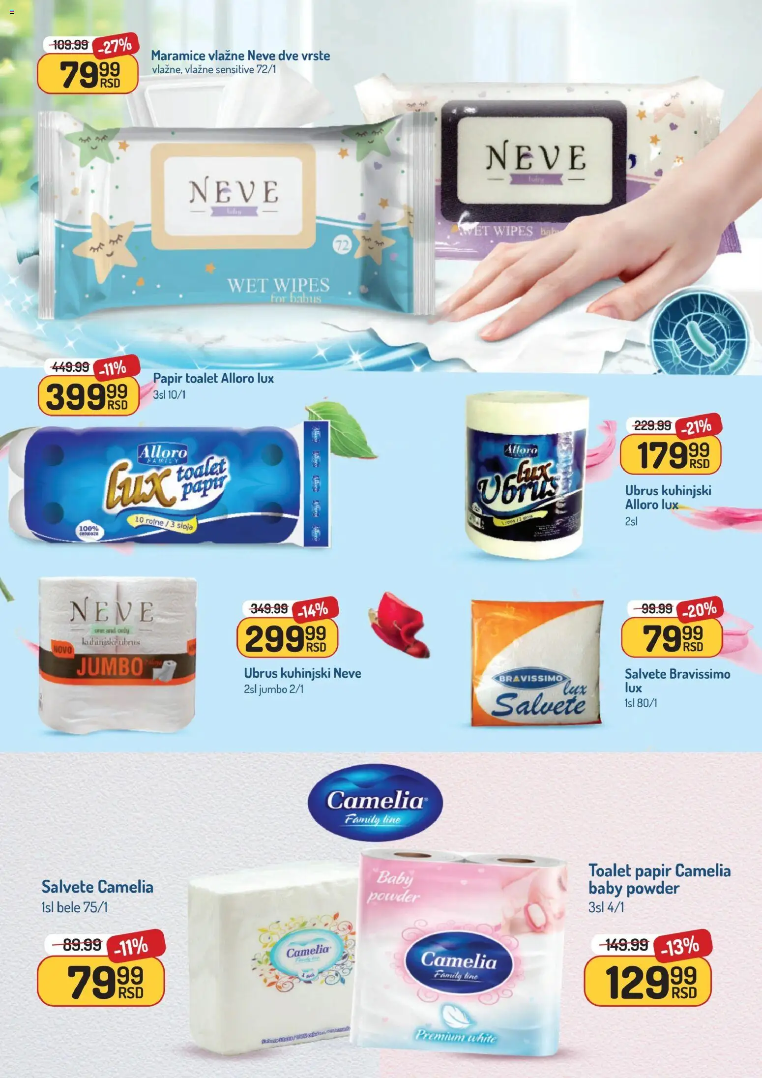 Aman katalog - važi od 27.10.2025 | Strana: 32 | Proizvode: Toalet papir, Salvete, Ubrus