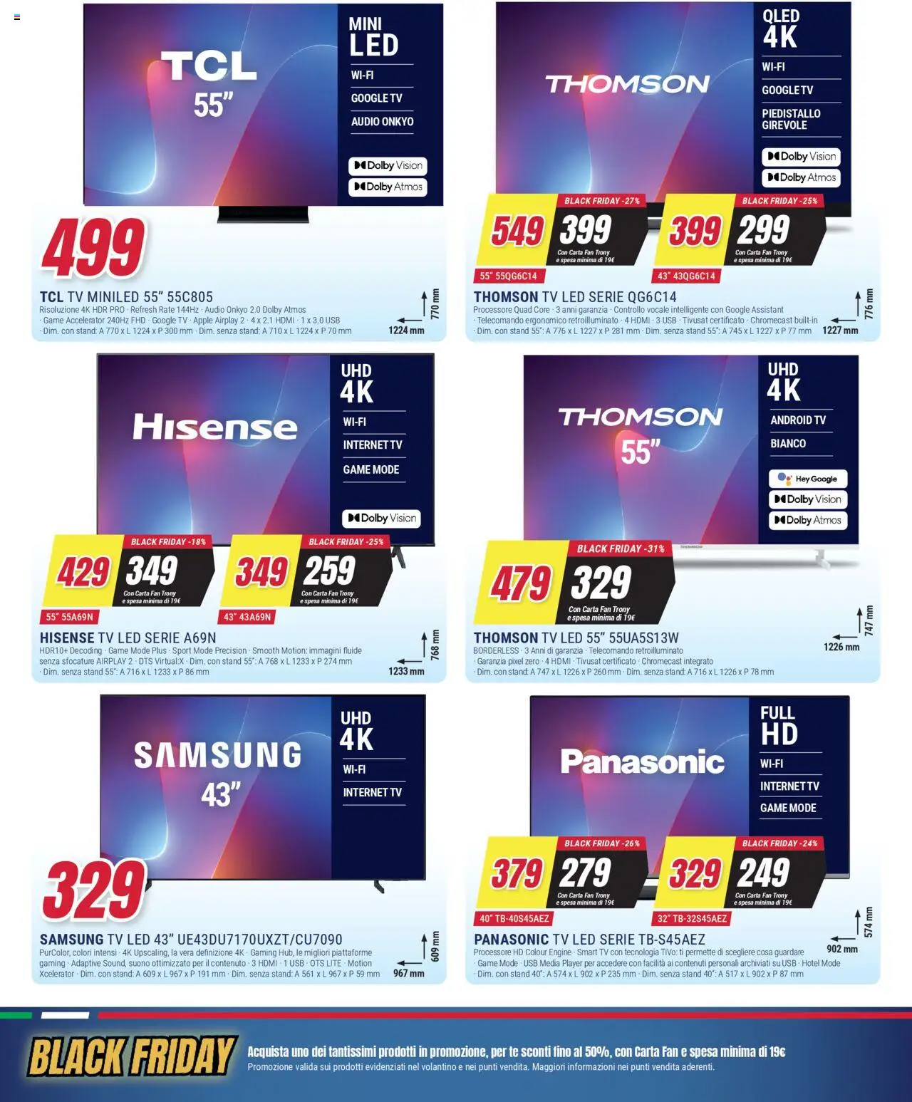Volantino Trony del 19.06.2025 | Pagina: 17 | Prodotti: Telecomando, Tè, smart TV, Samsung