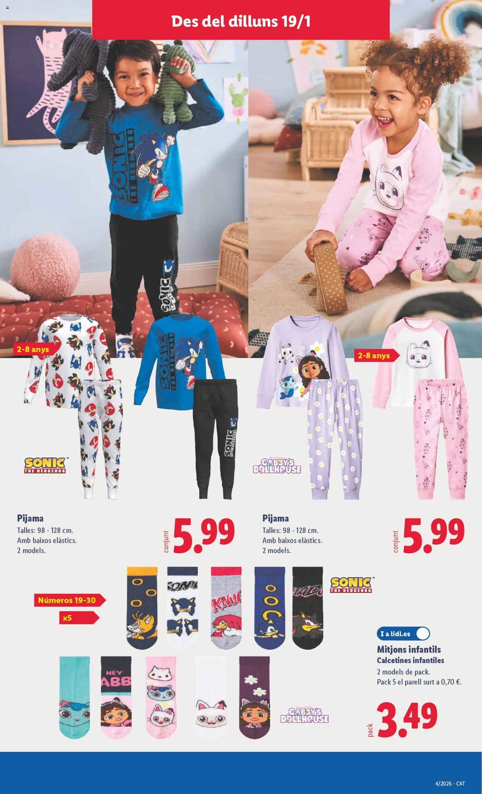 Lidl folleto de bazar │ válido desde el 19.01.2026 | Página: 21 | Productos: Pijama