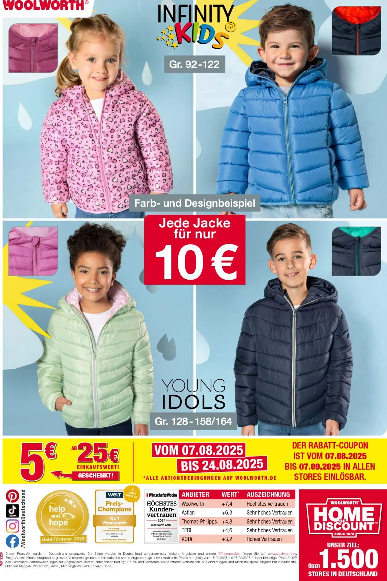 Woolworth Schulprospekt - gültig ab dem 20.08.2025 | Seite: 34 | Produkte: Bilder, Jacke