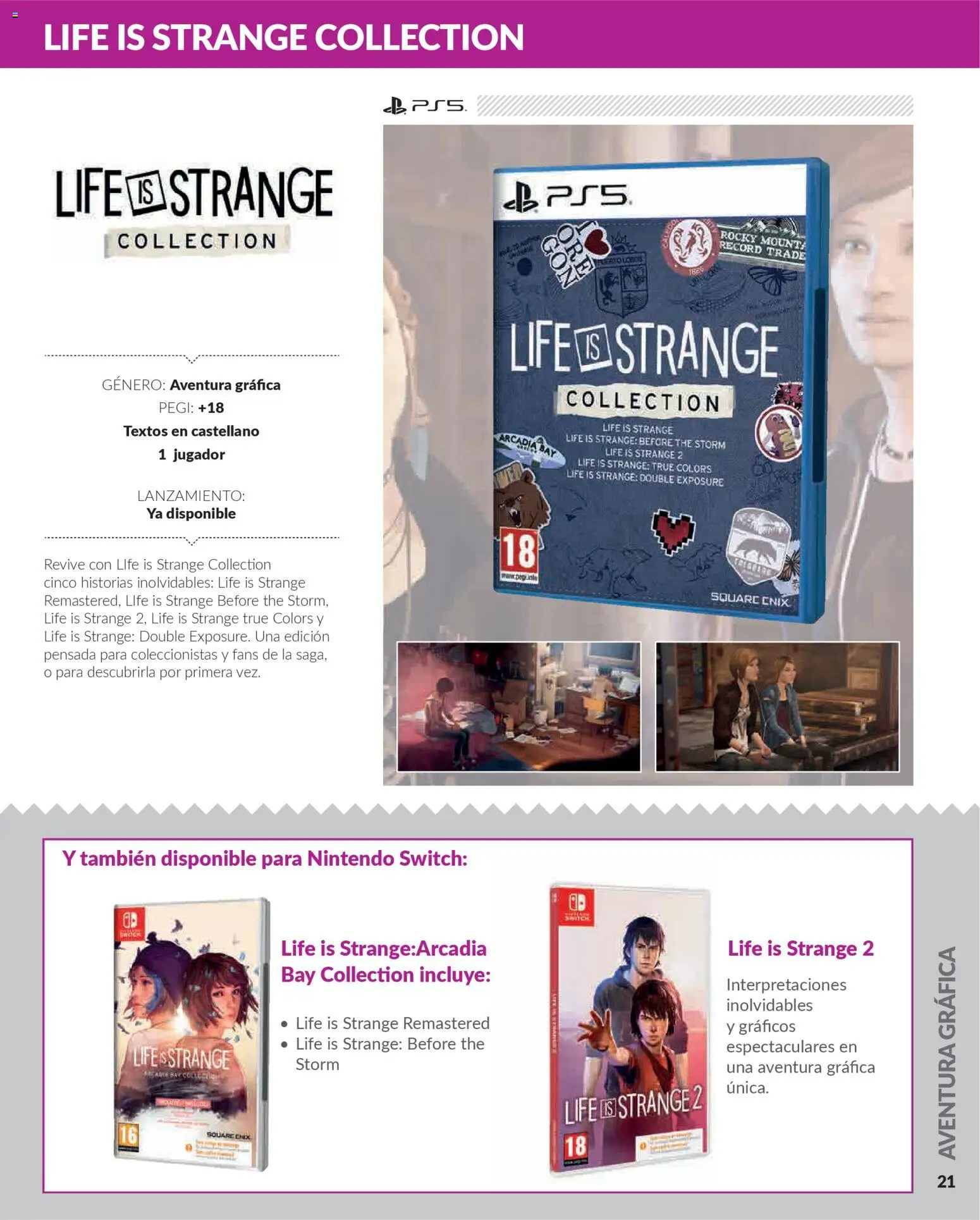 Game folleto │ válido desde el 03.12.2025 | Página: 21 | Productos: Nintendo, Jugador