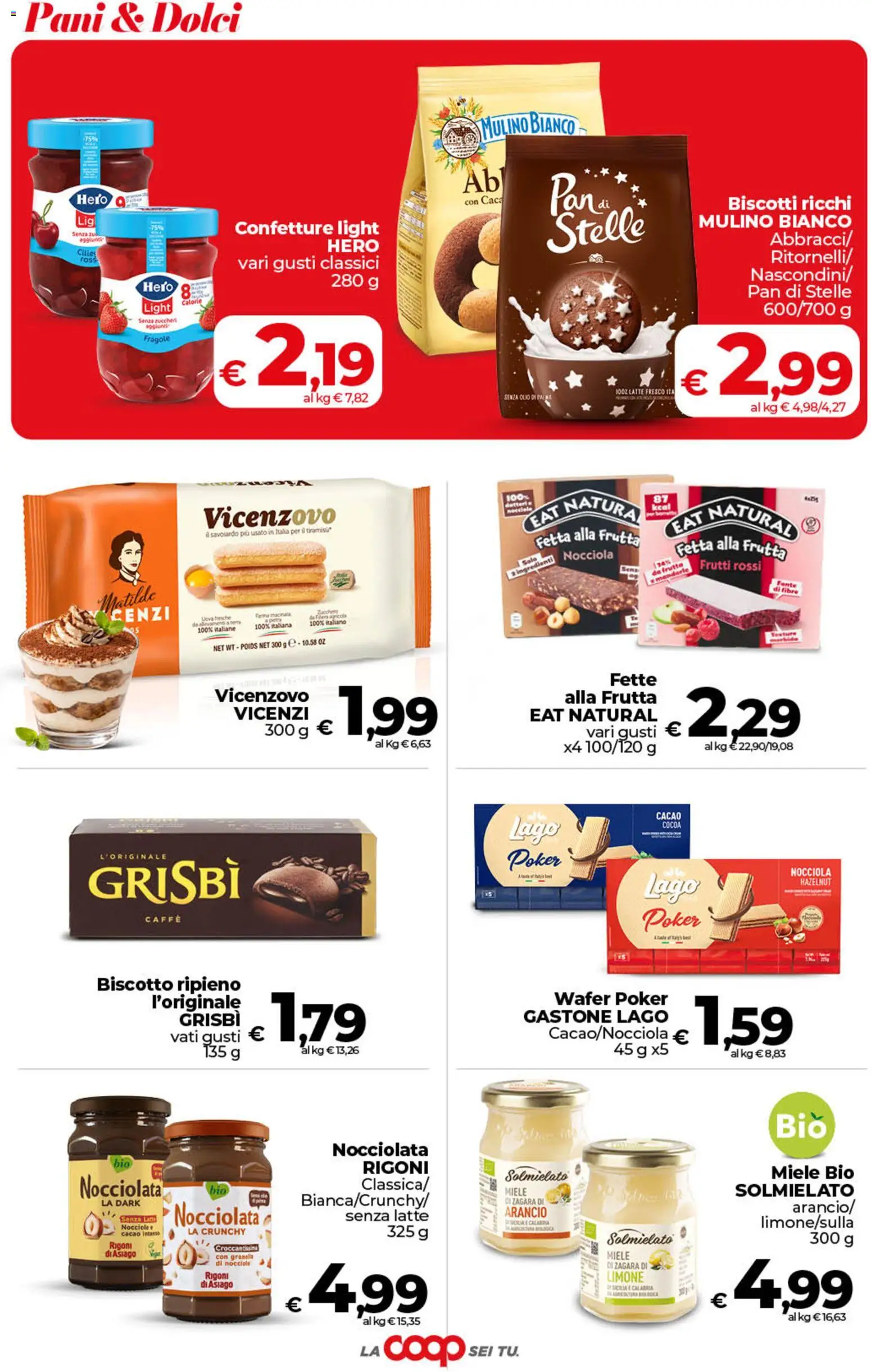 Volantino COOP del 28.04.2026 | Pagina: 31 | Prodotti: Biscotti, Frutta, Latte, Olio