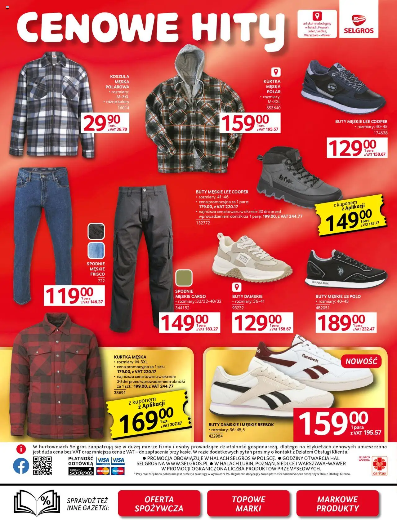 Selgros cash&carry Gazetka - Oferta przemysłowa od 11.09.2025 | Strona: 23 | Produkty: Koszula, Kurtka, Buty, Buty męskie
