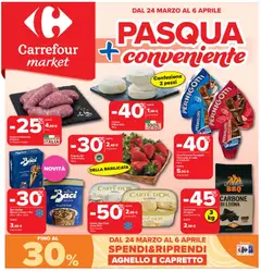 Anteprima del volantino Carrefour volantino Market - Tivoli valido a partire dal 24.03.2026