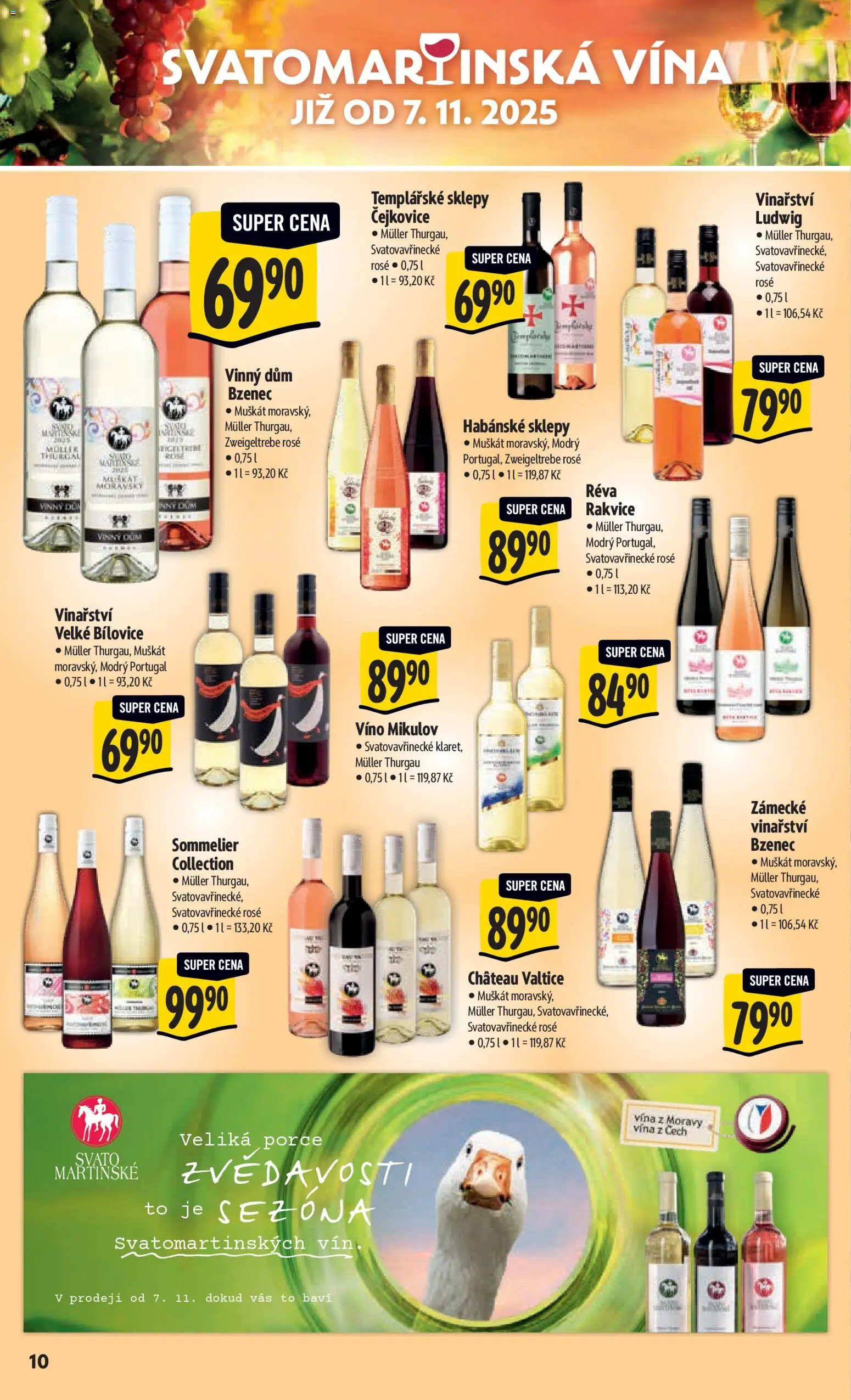 Albert leták - Hypermarket od 05.11.2025 | Strana: 17 | Produkty: Víno, Habánské sklepy