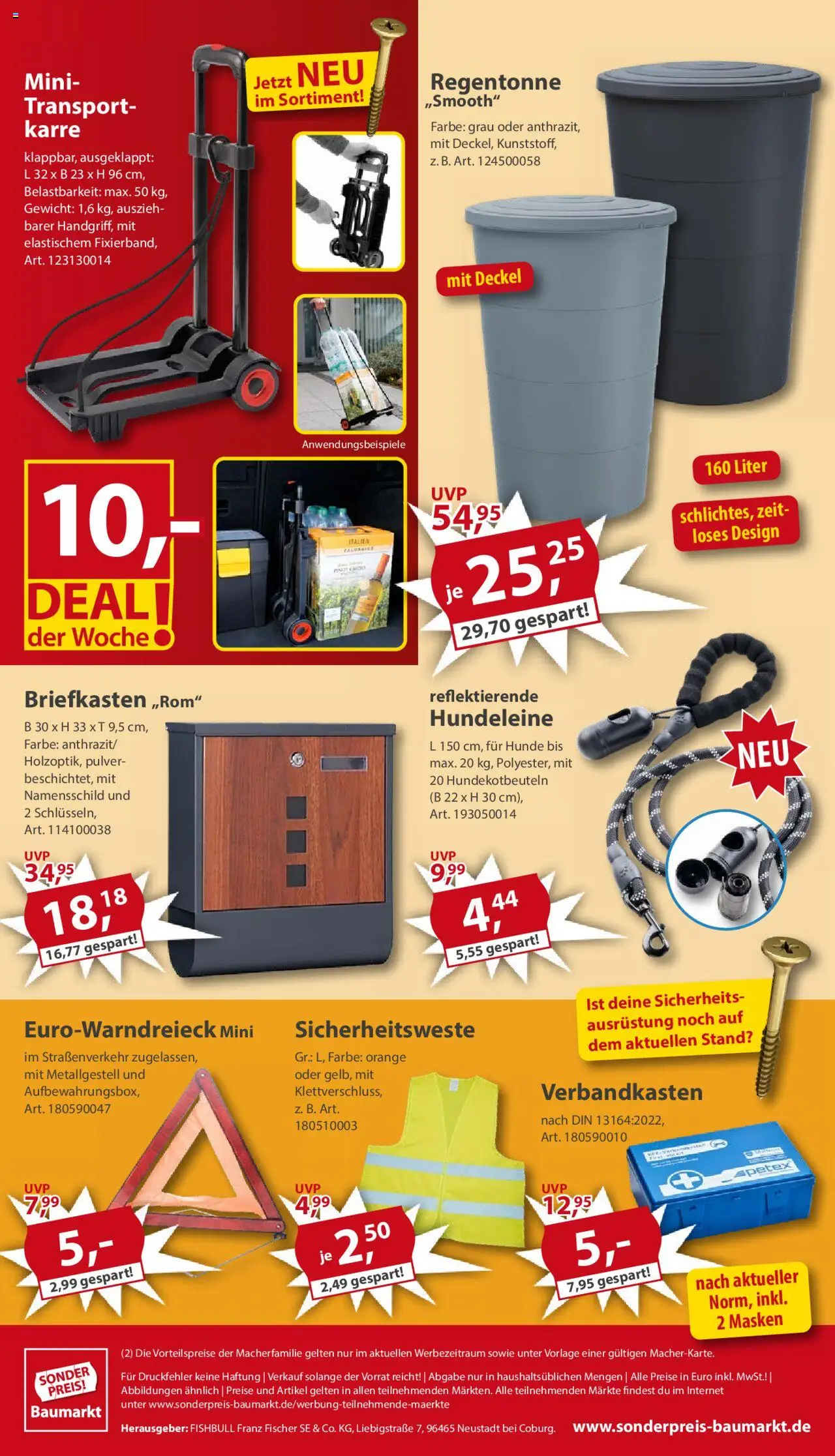 Sonderpreis Baumarkt Prospekt 	 - gültig ab dem 26.07.2025 | Seite: 16 | Produkte: Gewicht
