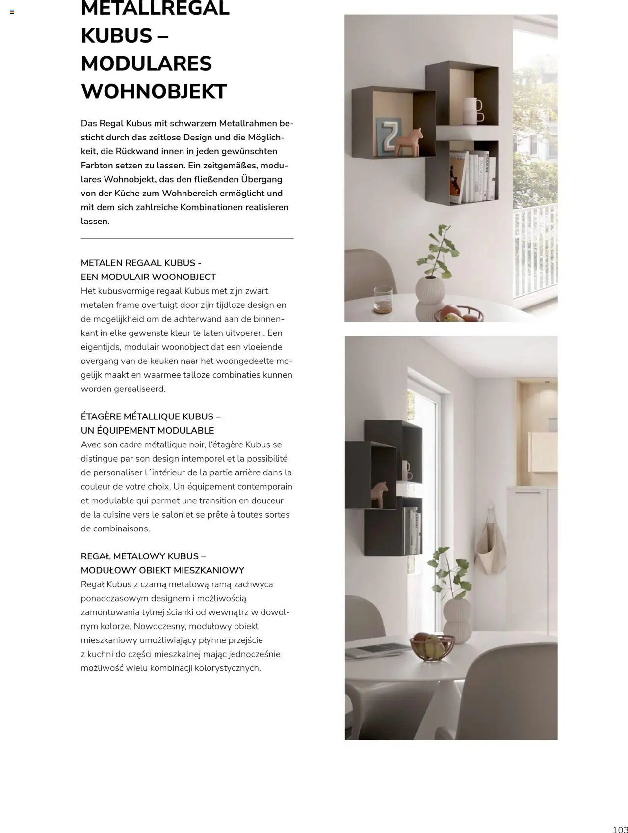 Ostermann Impressa Küchenmagazin – gültig ab 26.05.2025 | Seite: 103 | Produkte: Rama, Regal, Küche