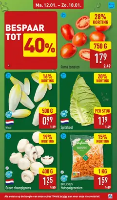 Aldi - Folder week 3 - Voorbeeld van een folder van Aldi, geldig van 12.01.2026 | Pagina: 5 | Producten: Ui, Tomaten