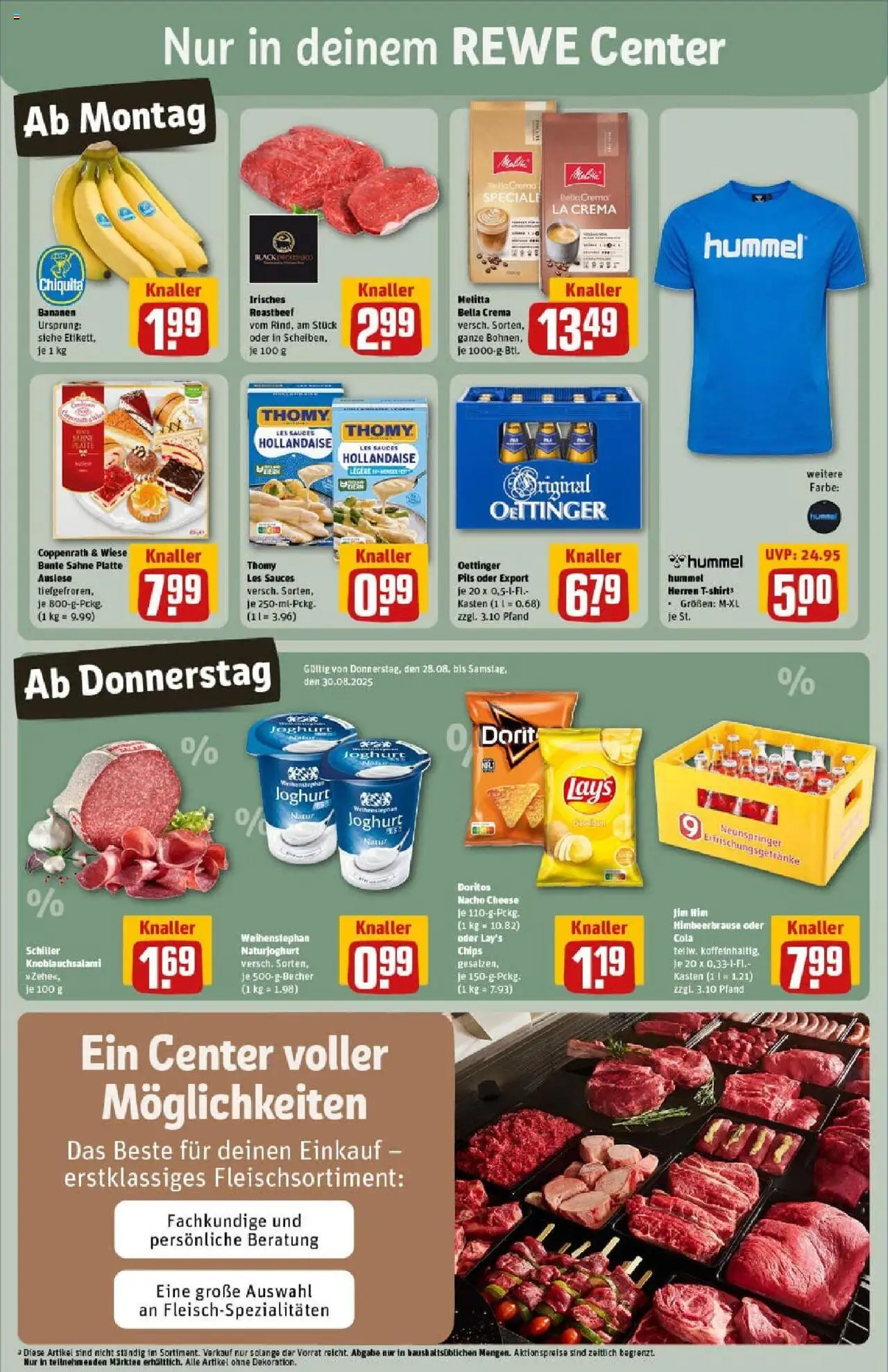 Rewe prospekt Lutherstadt Eisleben	 - gültig ab dem 24.08.2025 | Seite: 3 | Produkte: Melitta, Thomy les sauces, Cola, Pils