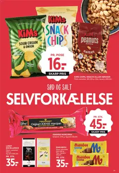 Meny - Black Friday gyldig fra 31.10.2025 | Side: 44 | Produkter: Chips, Nødder, Mandler, Salt