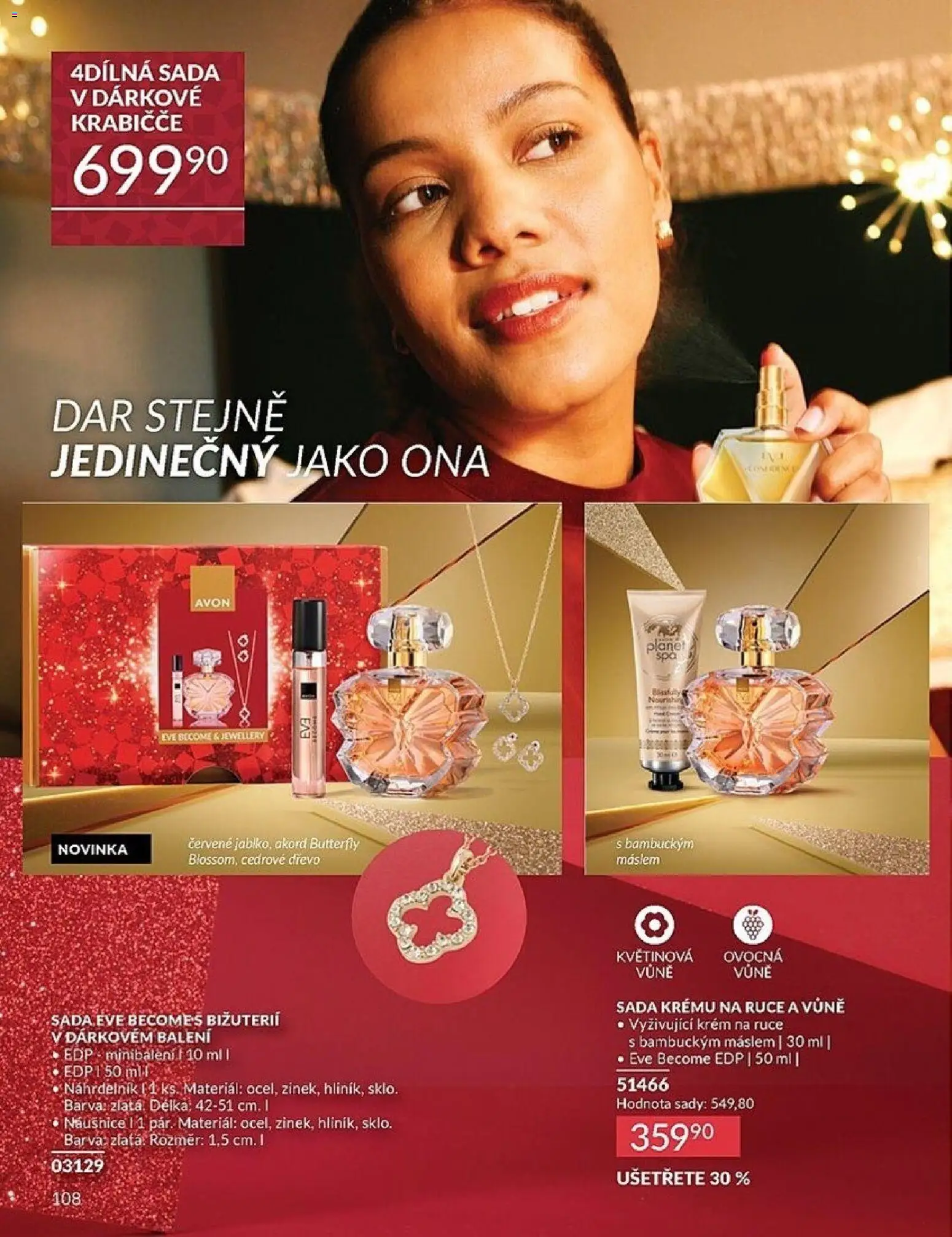 Avon Black Friday od 01.11.2025 | Strana: 108 | Produkty: Krém na ruce, Krém, Naušnice