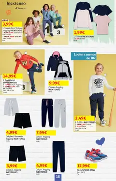 Auchan - Regresso às Aulas a preços baixos │ válido de 04.09.2025 | Página: 18 | Produtos: Casaco, Sweatshirt, Calções, Capuz