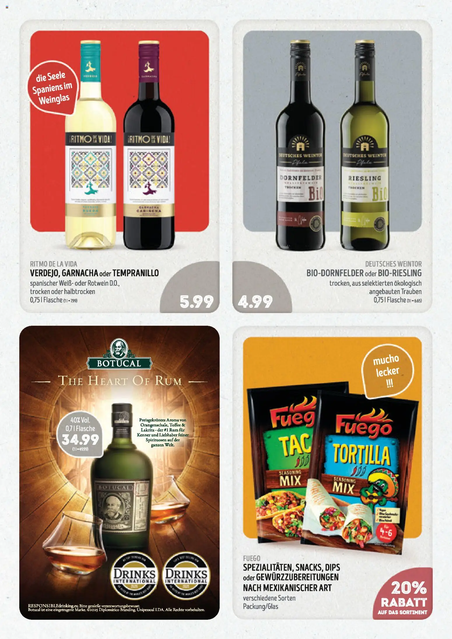 Edeka Struve Prospekt 	 – gültig ab 15.12.2025 | Seite: 13 | Produkte: Trauben, Rotwein, Rum