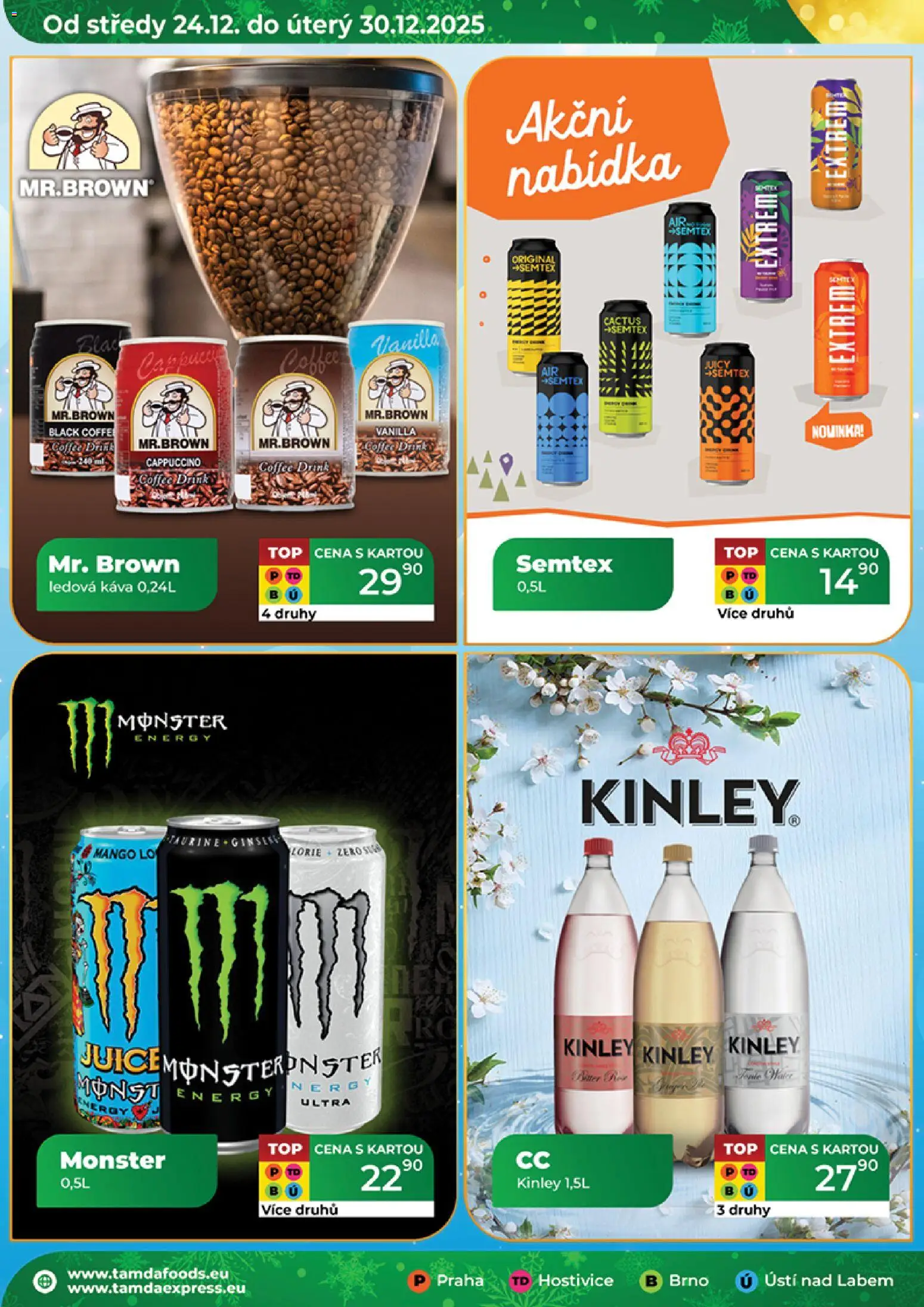 Tamda Foods leták od 24.12.2025 | Strana: 16 | Produkty: Káva, Ghee, Monster Energy, Cappuccino