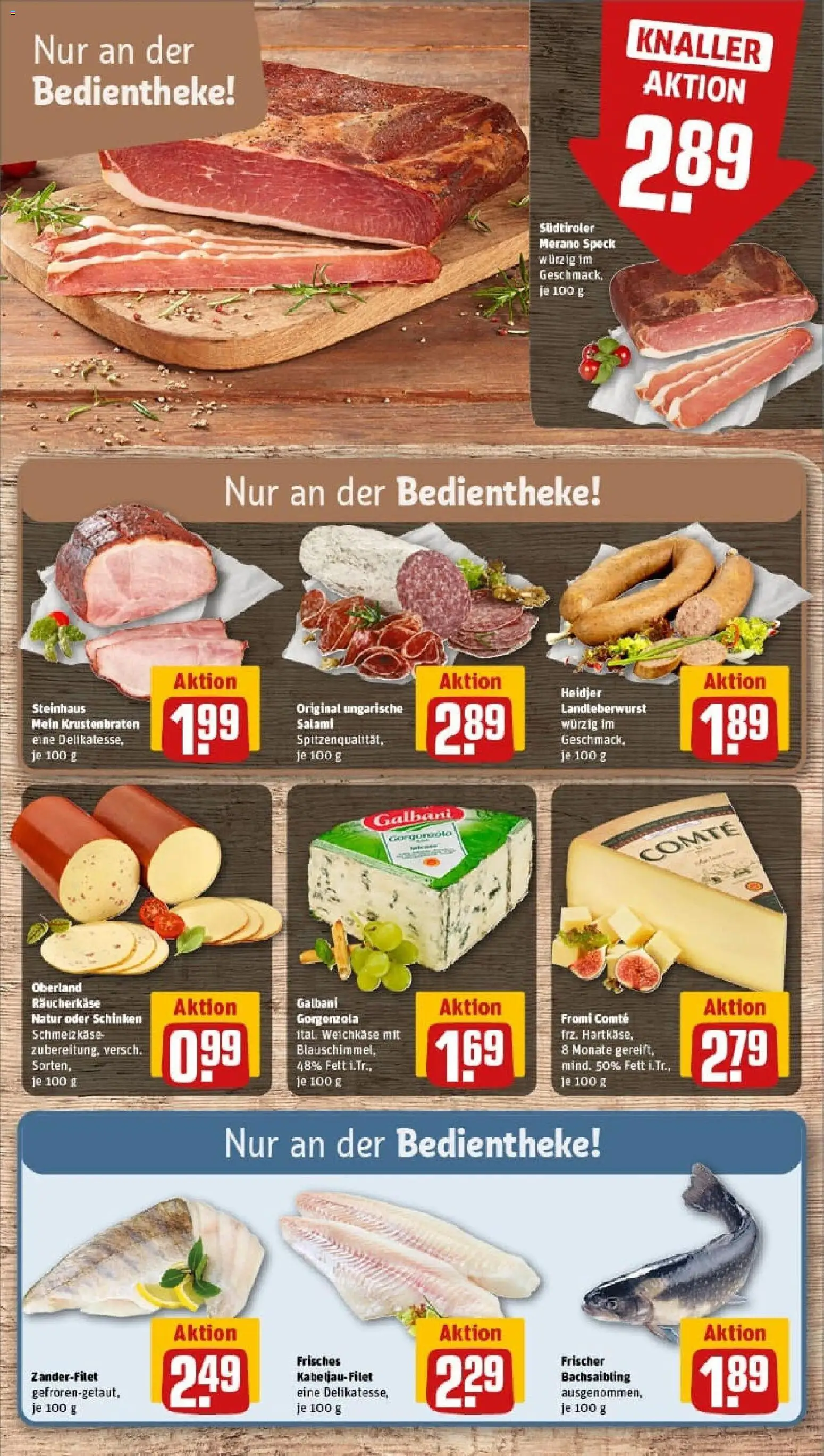 Rewe prospekt Erkrath / Unterfeldhaus	 – gültig ab 26.10.2025 | Seite: 11 | Produkte: Krustenbraten, Salami, Schinken