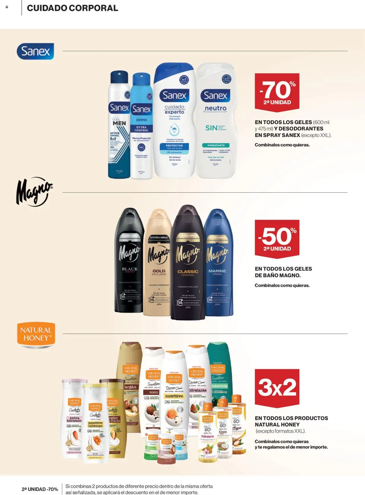 Hipercor catálogo │ válido desde el 19.06.2025 | Página: 6 | Productos: Gel de ducha, Κρεμάστρα, Aceite, Τυρόπιτα
