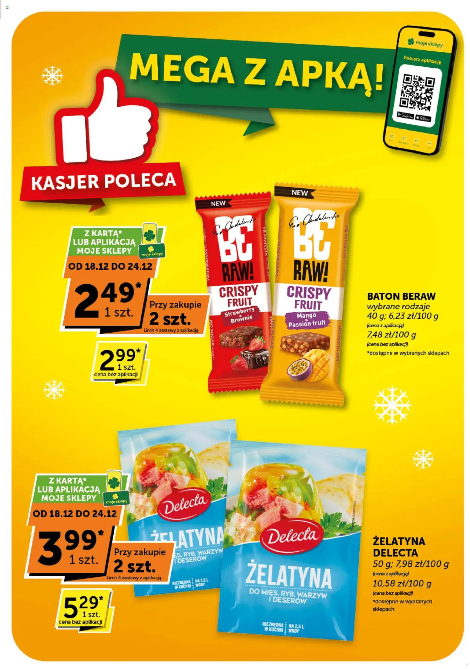 ABC Gazetka od 11.12.2025 | Strona: 27 | Produkty: Mango, Żelatyna, Baton, Brownie