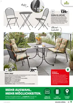 Hagebau Gartenmöbelsortiment ab 02.03.2026 gültig | Seite: 21 | Produkte: Relaxsessel