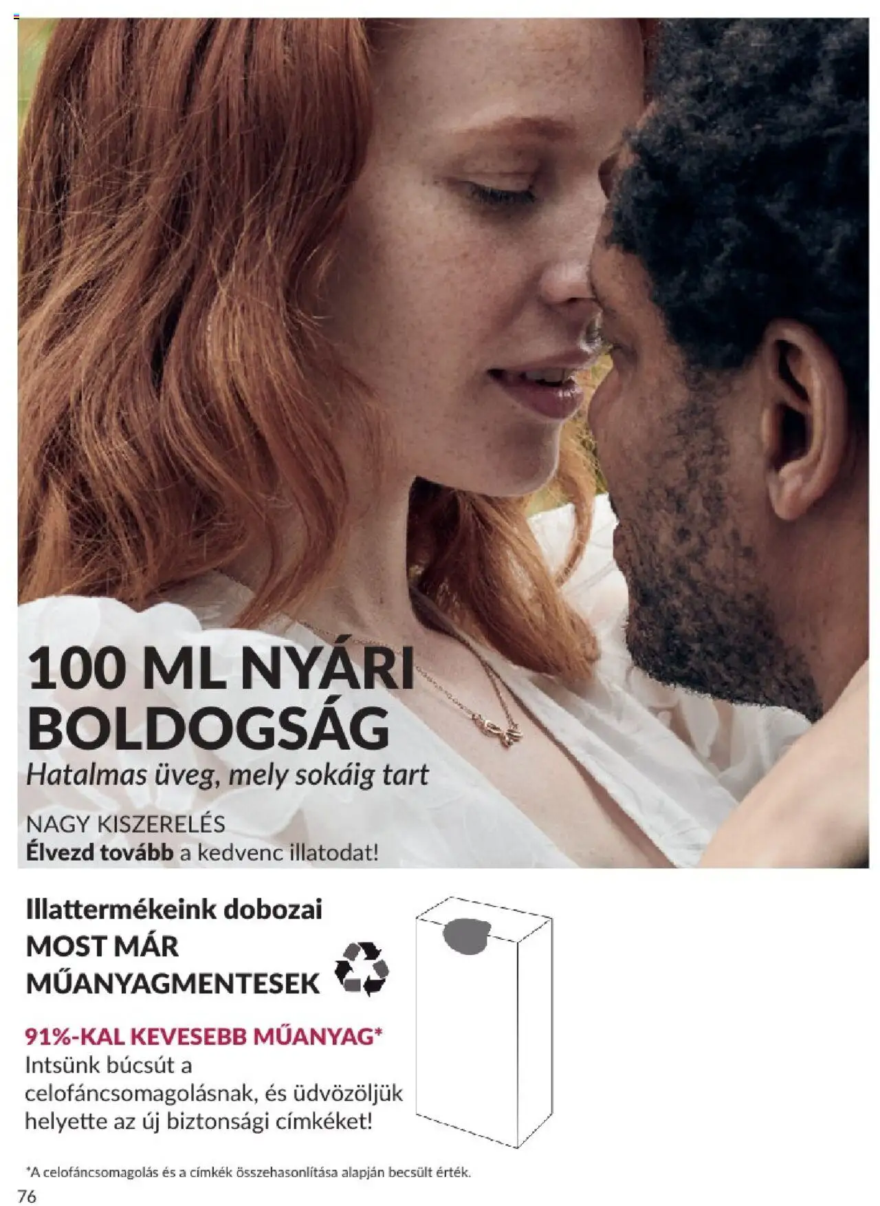 Avon akciós ujság - amely érvényes a következő dátumtól: 01.06.2025 | Oldal: 76