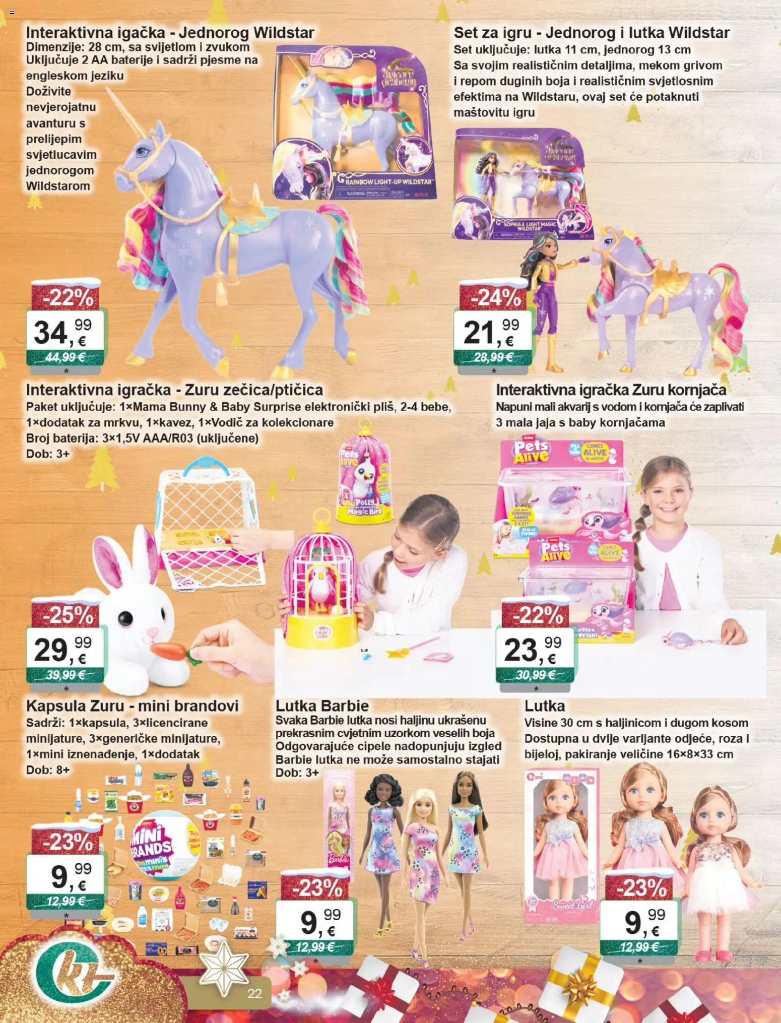 KTC katalog | vrijedi od 26.11.2025 | Stranica: 22 | Proizvodi: Barbie, Lutka, Baterija, Baterije
