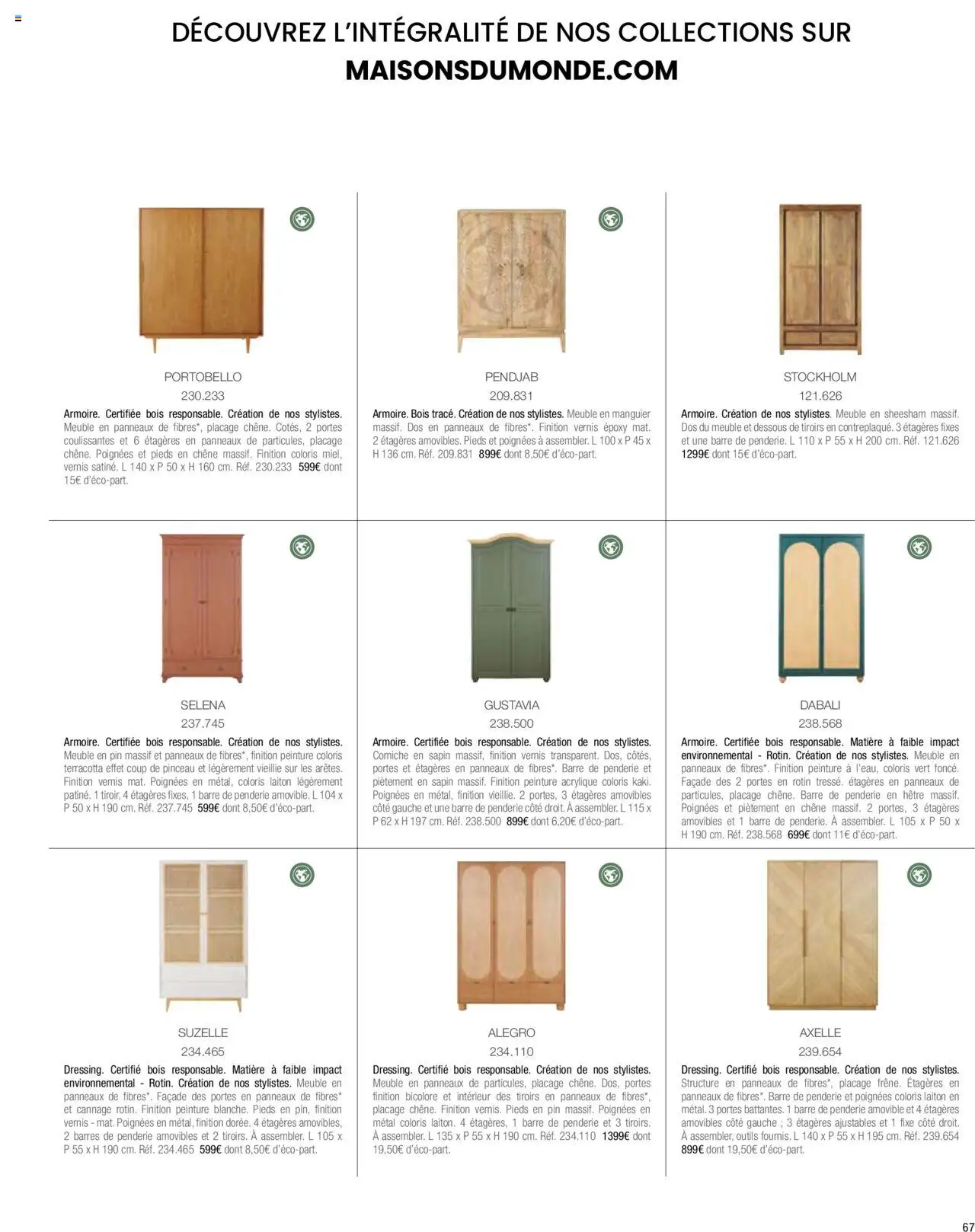 {H1} | Page: 69 | Produits: Pinceau, Poignées, Portes, Tiroirs