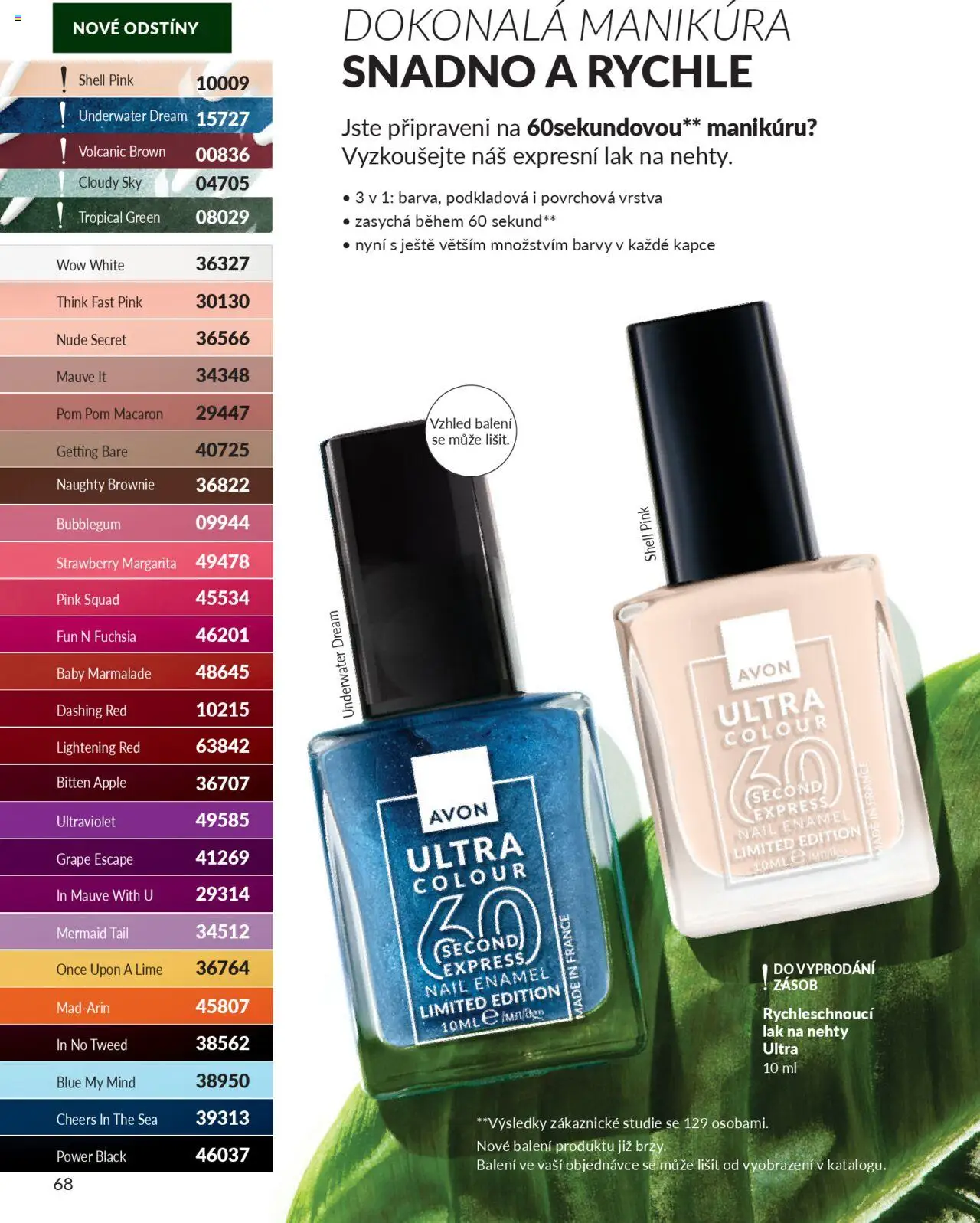 Avon katalog 9/2025 od 01.09.2025 | Strana: 70 | Produkty: Brownie, Apple, Barvy, Lak na nehty